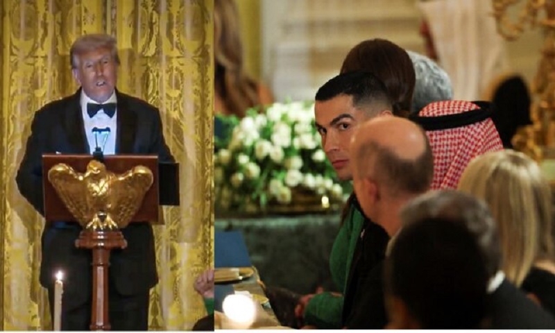 استقبال غیرمنتظره ترامپ از رونالدو در کاخ سفید